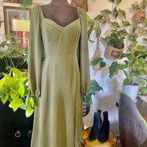 Pretty Vintage Inspired Midi Dress